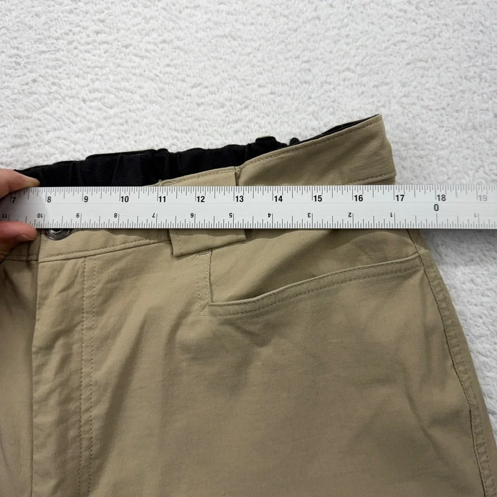 Duluth‎ Trading Co Mens Lx30 Tan Nylon Spandex Cargo Utility Pants